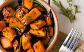 Cider-Baked Sweet Potatoes