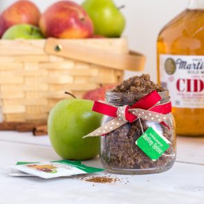 DIY Spiced Apple Cider Sugar Scrub