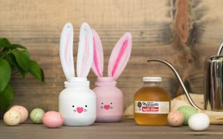 DIY Martinelli’s Apple Juice Easter Bunny
