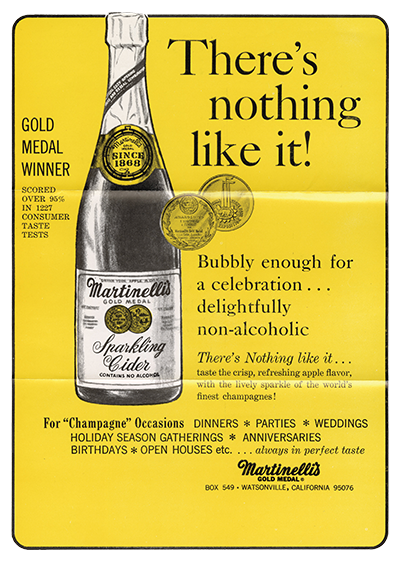 There's Nothing Like It Sparkling Cider Slogan