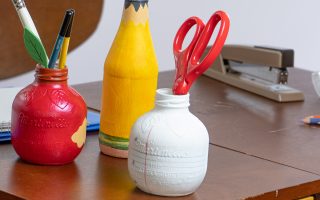 DIY Back-to-School Crafty Supplies Holders
