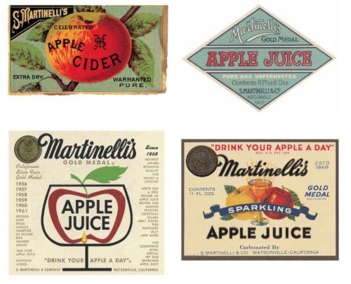Martinelli's Historical Labels